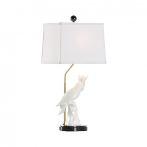 Hope Parrot Lamp - White - Right Facing