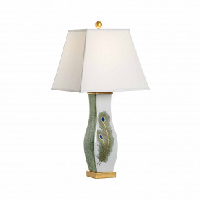 Peacock Feather Lamp