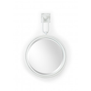 Lucia Round Mirror White