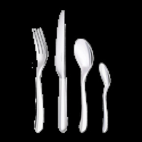 Infini  Silverplated 48-Piece Flatware Set For 12 People With 2 Drawers Chest