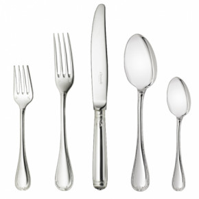 Malmaison Silverplated 24 Pieces Set for 6 in Chest (6x: Dinner Fork, Dinner Knife, Table Spoon, Coffee Spoon)
