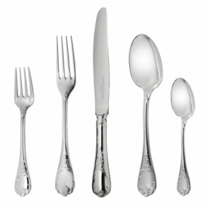 Marly Sterling Silver 24 Pieces Set for 6 in Chest (6x: Table Fork, Table Knife, Table Spoon, Coffee Spoon)