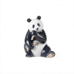 Eating Panda Figurine 18 cm 7"
