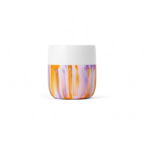 Fluted Contrast Marble Mug, Morning Sky, 35 cl.