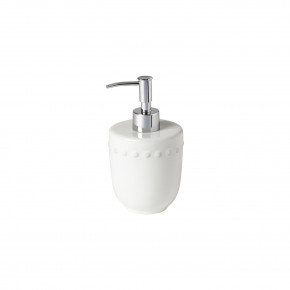 Pearl Bath White Soap/Lotion Pump D3.5'' H4.25'' | 13 Oz.