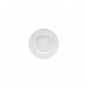 Beja White & Cream Bread Plate D5.75'' H1''