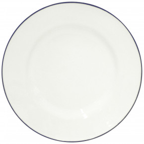 Beja White & Blue Salad/Dessert Plate D9'' H1.25''