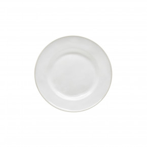Beja White & Cream Salad/Dessert Plate D9'' H1.25''