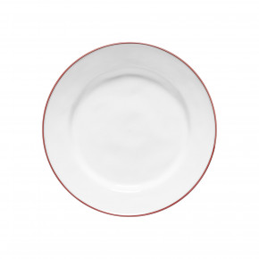 Beja White & Red Dinnerware