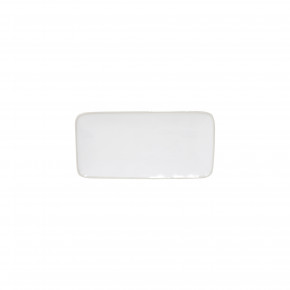 Beja White & Cream Rectangular Tray 8.75'' X 4.25'' H0.75''
