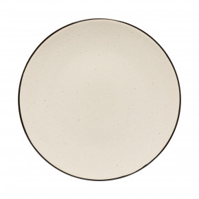 Augusta Natural-Black Charger Plate/Platter D13.5'' H1''