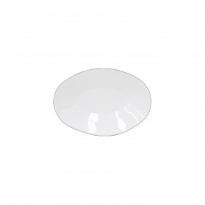Aparte White Oval Platter 7.75'' X 5.5'' H1.25''