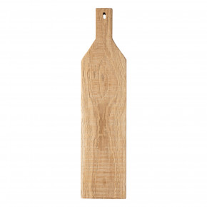 Plano Oak Wood Cutting/Serving Board With Handle 23.5'' X 6'' H1''