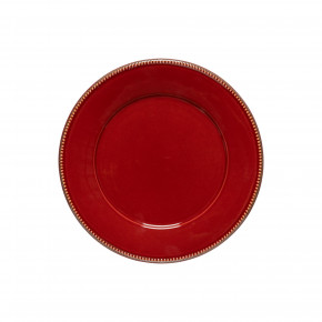 Luzia Crimson Round Dinner Plate D11'' H1''