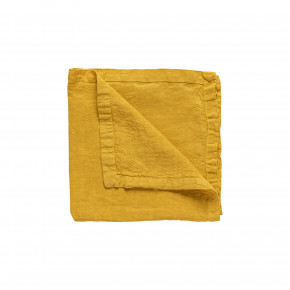 Maria Ceylon Yellow Place Mat 100% Li 14.5'' x 18.5''
