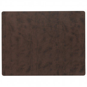 Sela Brown Rectangular Placemat 17 3/4" X 13 3/4" H1/8"