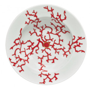 Cristobal Red Pasta Plate Round 9.6 in.