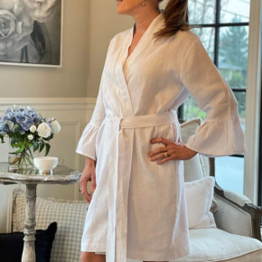 Renee White Robe Large/Extra Large