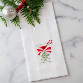 Christmas Cosmo Hand Towel White (Multi)