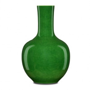 Imperial Green Long Neck Vase