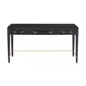 Verona Black Large Desk