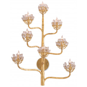 Agave Americana Gold Wall Sconce