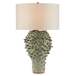 Sea Urchin Green Table Lamp