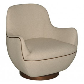 Brene Oatmeal Swivel Chair