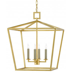 Denison Gold Medium Lantern Pendant