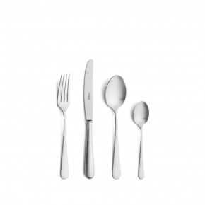 Alcantara Steel Matte 24 pc Set (6x Dinner Knives, Dinner Forks, Table Spoons, Coffee/Tea Spoons)