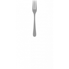 Bali Steel Polished Pastry Fork 6.1 in (15.5 cm)