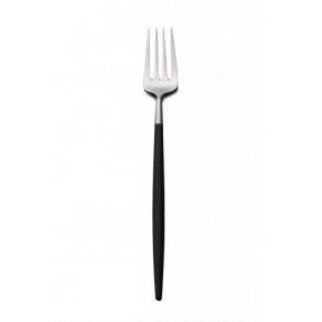 Goa Black Handle/Steel Matte Dinner Fork 8.5 in (21.7 cm)