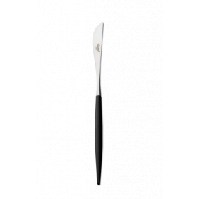 Goa Black Handle/Steel Matte Dessert Knife 7.9 in (20 cm)
