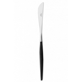 Goa Black Handle/Steel Matte Serving Knife 9.6 in (24.5 cm)