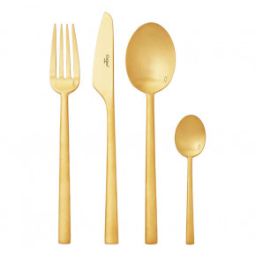 Rondo Gold Polished Iced Tea/Long Drink Spoon 6.6 in (16.7 cm)