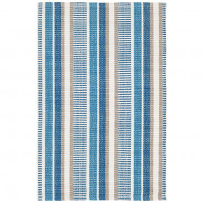 Always Greener by Kit Kemp Navy/French Blue Handwoven Indoor/Outdoor Rugs