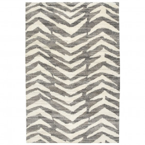 Farah Grey Hand Knotted Wool Rugs