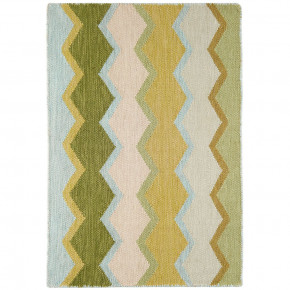 Safety Net Green by Kit Kemp Handwoven Indoor/Outdoor Rugs