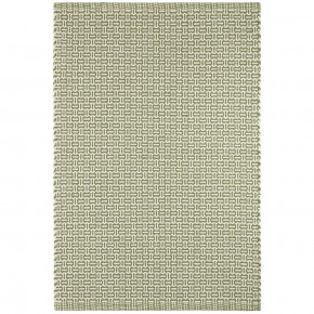 Miss Muffet Olive Handwoven Cotton Rug 3' X 5'