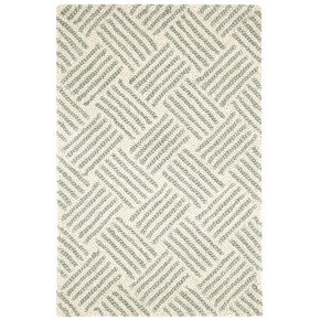 Layers Desert Sage Hand Hooked Wool Rug