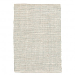 Marled Light Blue Woven Cotton Rugs - Woven