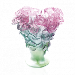 Roses Pink Vase (Special Order)