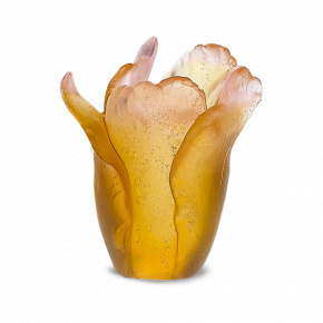 Tulip Amber Mini-Vase (Special Order)