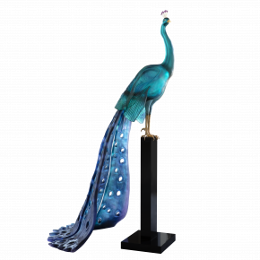 Tropical Peacock by Madeleine Van Der Knoop (Special Order)