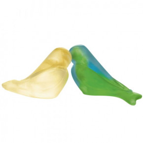 Small Green Yellow Love Birds by Pierre-Yves Rochon (Special Order)