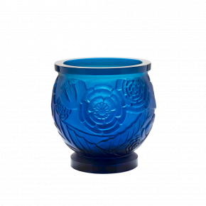 Empreinte Medium Blue Vase (Special Order)