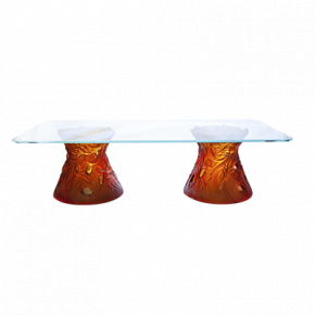 Vegetal Large Amber Coffee Table (Special Order)