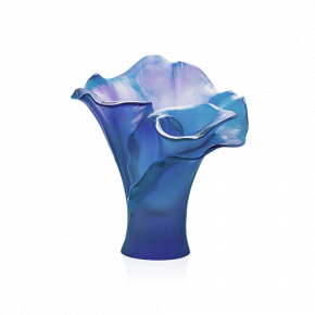 Arum Bleu Nuit Small Vase (Special Order)
