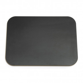  Rectangular Birch Placemat Grey/Black