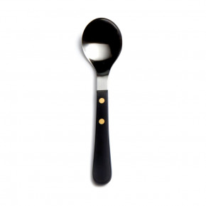 Provencal Black Stainless Soup Spoon Black